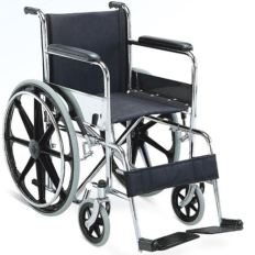 809B Steel Foldable Frame, Armrest, Footrest, Mag Rear Wheel with Hand Rim