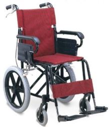 871LBJ Light Weight Chair Frame, Foot Rest, Solid Castor, Mag Rear Wheels with United Brake
