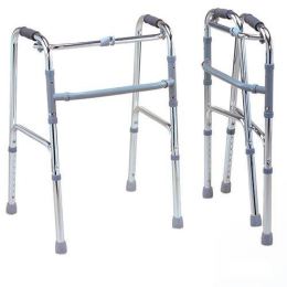 913L Aluminum Quick Foldable Frame, Reciprocal Adjustable Height, Light Weight, Soft Foam Handgrips