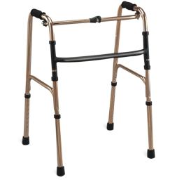 919L Finish Aluminum Foldable Frame, Height Adjustable, Soft-foam Handgrips