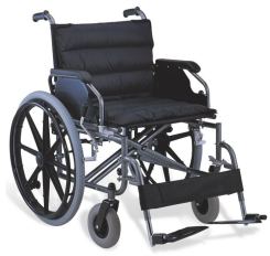 951B Coating Steel Frame, 22" Seat, Flip-Up Armrest, Detachable Rubber Foam Castor, Pneumatic Wheel