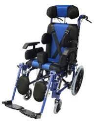958LBCGPY Child Wheelchair - Aluminum Chair, High Back, Adjustable