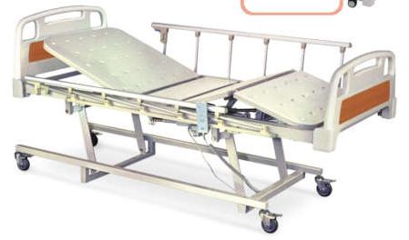 HC 3233W 3 Functions Electric Bed, Low Position Flat, Metal Bed Panel, ABS Head & Foot Board